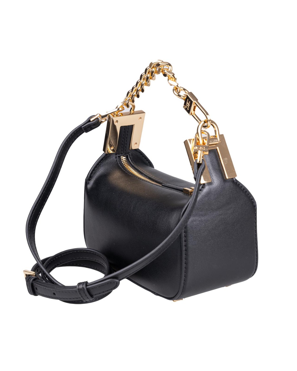 shop ELISABETTA FRANCHI  Borsa: Elisabetta Franchi camera bag con morsetto in metallo.
Mini borsa a mano in tessuto effetto pelle.
Chiusura con zip.
Manico con morsetto in metallo dorato.
Fodera in materiale sintetico.
Dimensioni: 16 x 9 x 9 cm.
Composizione: 55% Poliestere, 45% Poliuretanica.
Made in Italy.. BS65A42E2-110 number 6686992